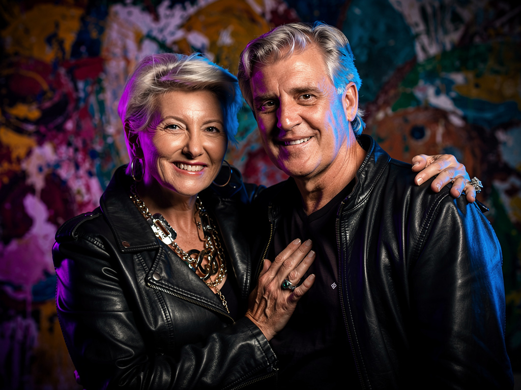 Creative artistic portrait sample