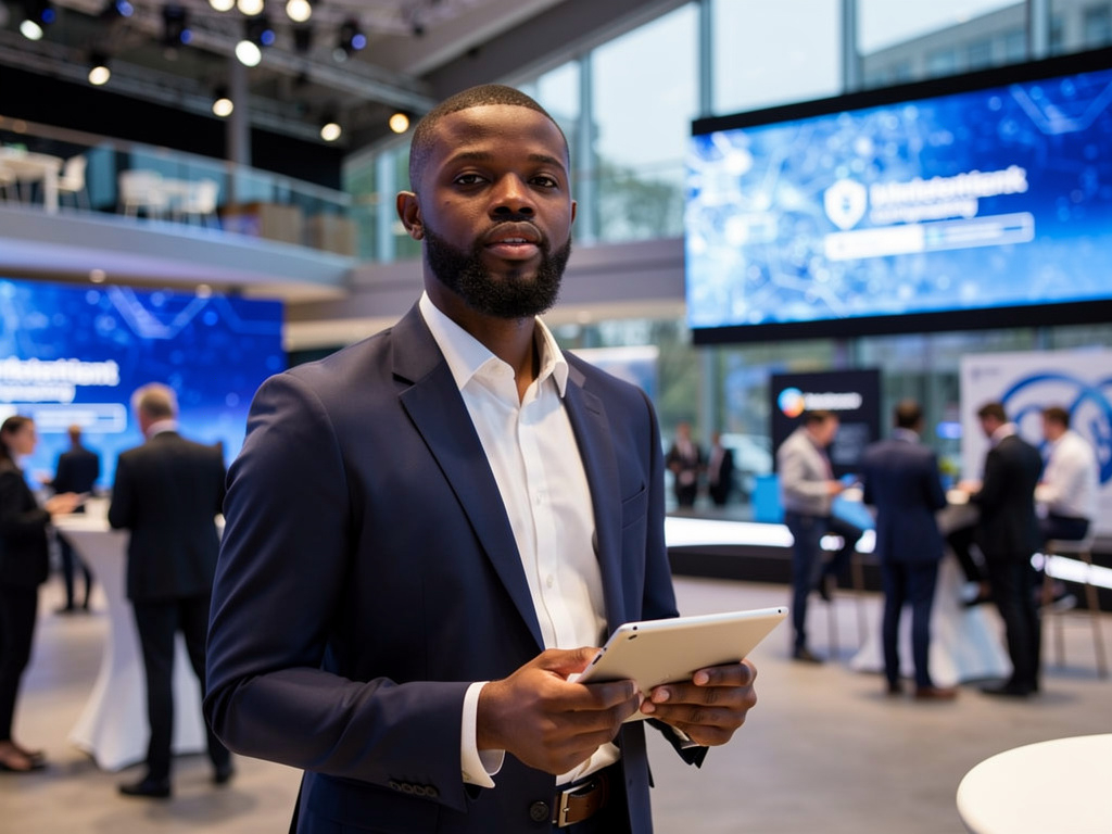 Professional corporate portrait sample